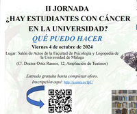 II JORNADA ¿HAY ESTUDIANTES CON CÁNCER EN LA UNIVERSIDAD?