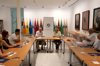 Encuentro de representantes de la Universidad con presidentes de clubs empresariales de Málaga