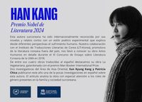 Han Kang. Premio Nobel Literatura 2024