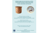 SEMINARIO DE INVESTIGACIÓN CONSTRUYENDO IDENTIDADES EN EL MUNDO ANTIGUO