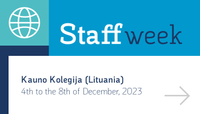 Erasmus Teaching - "A Week of Global Learning" - Kaunas (Lithuania) 