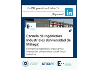 ¡La Escuela de Ingenierías Industriales de la UMA ya está en LinkedIn!