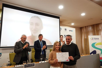 Eva Moreno, graduada en Ingeniería en Diseño Industrial y Desarrollo del Producto, obtiene la primera Beca Talento