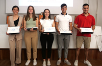 Cinco alumnos de la UMA, galardonados en la XV Edición de los Premios Gauss