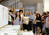 Estudiantes de Arquitectura exponen proyectos de actuación sobre el frente litoral de Málaga