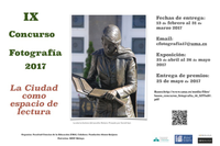 Ciencias de la Educación convoca el IX Concurso de Fotografía “La ciudad como Espacio de Lectura” 