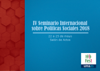 IV Seminario Internacional sobre Políticas Sociales 2018