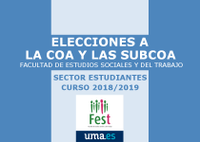 Elecciones a la COA y SUBCOAS de FEST. Sector Estudiantes