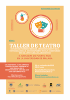 Taller de teatro impartido por Pedro Adorno 