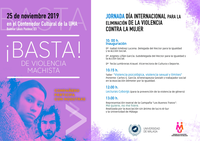 ACTO EN CONMEMORACIÓN DEL DÍA INTERNACIONAL PARA LA ELIMINACIÓN DE LA VIOLENCIA CONTRA LA MUJER