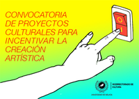 CONVOCATORIA DE PROYECTOS CULTURALES PARA INCENTIVAR LA CREACIÓN ARTÍSTICA