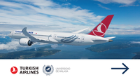 Turkish Airlines ofrece programas preferentes para los/as estudiantes de la Universidad de Málaga