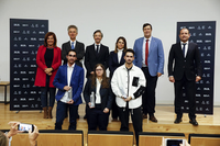 La iniciativa 'Destacad@s' premia a los tres mejores expedientes de la Escuela Superior de Informática