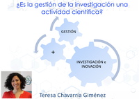 ¿Es la gestión de la investigación una actividad científica?