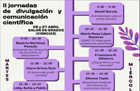 II Jornadas de divulgación y comunicación científica - Facultad de Ciencias