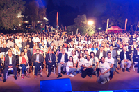 La UMA recibe a sus alumnos internacionales en un multitudinario acto celebrado en el Jardín Botánico