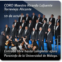 CORO MAESTRO RICARDO LAFUENTE. TORREVIEJA ALICANTE