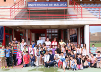 Alumnos del colegio 'Adelaida de la Calle' conocen las instalaciones de la Universidad de Málaga