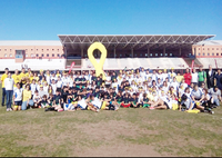 El equipo de Rugby femenino protagoniza una apasionate melé contra el cáncer infantil