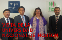 Visita de la Universidad Nacional de Incheon a la Universidad de Málaga