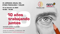 VII Jornada del GTSED de Psicología y Dolor