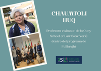 Visita Profesora Chaumtoli Huq 