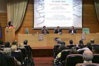 Inauguración de la jornada en el Rectorado de la Universidad de Málaga