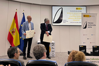 Un instante de la ceremonia de entrega de los Premios OEPM 2024