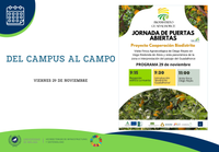 Del campus al campo: Jornada de puertas abiertas en Biodistrito Guadalhorce