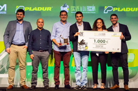 Estudiantes de Arquitectura de la UMA recogen el premio ‘Pladur BIM’ 2018