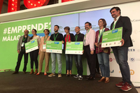 Premiados en el acto de entrega de los galardones #Emprende24