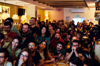 Publico de una de las charlas de la pasada edición de 'Pint of Science'