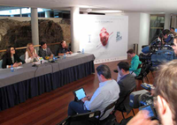 Un momento de la presentación celebrada en la Sala de la Muralla