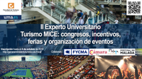 Cartel II Experto Universitario Turismo MICE