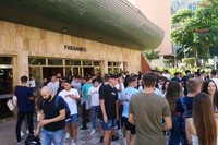 Ambiente en la Facultad de Económicas