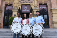 Los premiados en el concurso