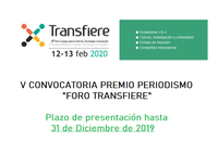 Premio periodismo FORO TRANSFIERE