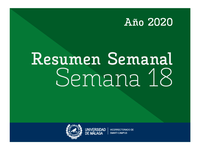 Resumen Semanal 18