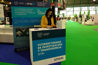 Una imagen de un stand de la OTRI durante el evento Greencities del pasado año