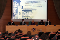 Inauguración de las III Jornadas de Contabilidad Analítica en el rectorado de la UMA