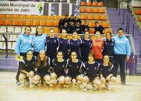 El equipo de fútbol sala femenino 