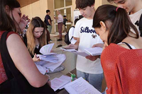 Últimos repasos en la sede de Medicina