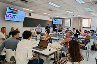 Reunión en la Facultad de Turismo